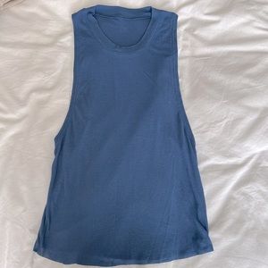 Alo Yoga Tank - Cobalt Blue - Small